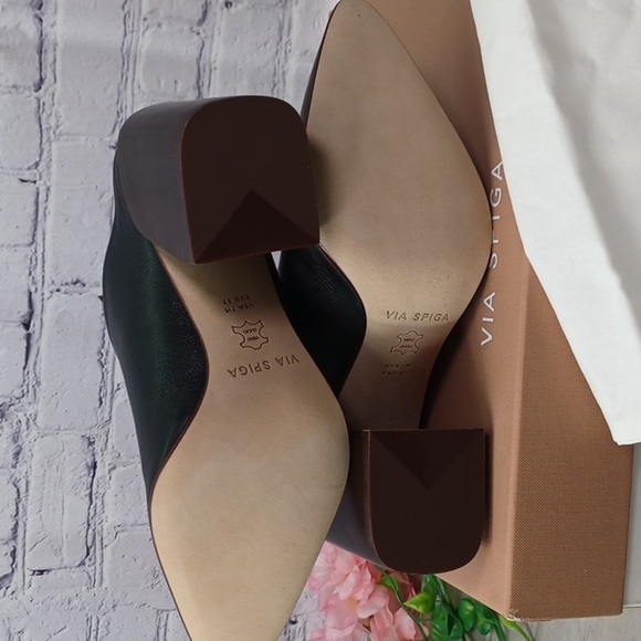 Via Spiga Ella Slip on Bootie/Mule NIB - Picture 8 of 10